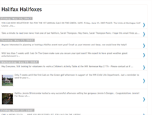 Tablet Screenshot of halifoxes.blogspot.com