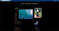 Desktop Screenshot of farehan83.blogspot.com