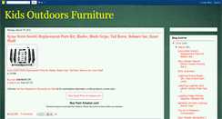 Desktop Screenshot of kidsoutdoorsfurniture.blogspot.com