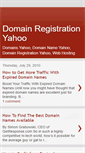 Mobile Screenshot of domainyahooreg.blogspot.com
