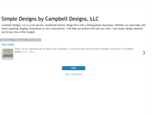 Tablet Screenshot of campbelldesignsllc.blogspot.com