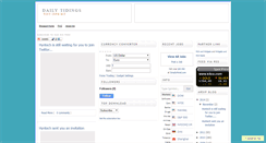 Desktop Screenshot of daily-tidings.blogspot.com