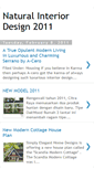 Mobile Screenshot of naturalinteriordesign1.blogspot.com
