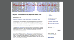 Desktop Screenshot of business-technology-roundtable.blogspot.com