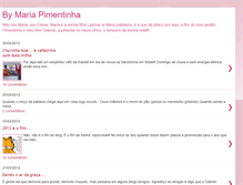 Tablet Screenshot of bymariapimentinha.blogspot.com