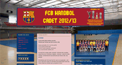 Desktop Screenshot of fcbhandbol1997.blogspot.com