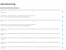 Tablet Screenshot of manufacturing-info.blogspot.com