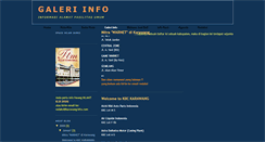 Desktop Screenshot of kk-galeryinfo.blogspot.com