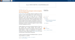 Desktop Screenshot of lasociete-generale.blogspot.com