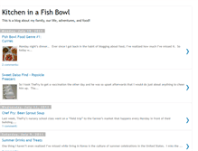 Tablet Screenshot of kitcheninafishbowl.blogspot.com