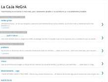Tablet Screenshot of cajanegra.blogspot.com