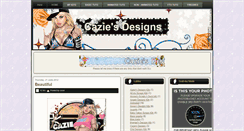 Desktop Screenshot of caziesdesigns.blogspot.com