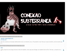 Tablet Screenshot of conexaosubterranea.blogspot.com