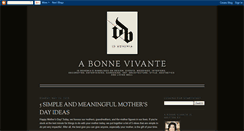 Desktop Screenshot of abonnevivante.blogspot.com