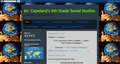 Desktop Screenshot of copelandsocialstudies.blogspot.com