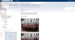 Desktop Screenshot of choirdlss.blogspot.com