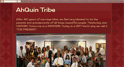 Desktop Screenshot of ahquintribe.blogspot.com