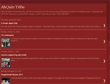 Tablet Screenshot of ahquintribe.blogspot.com