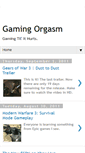 Mobile Screenshot of gamingorgasm.blogspot.com