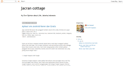 Desktop Screenshot of jacrancottage.blogspot.com