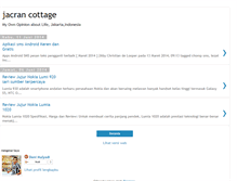 Tablet Screenshot of jacrancottage.blogspot.com