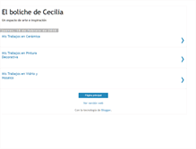 Tablet Screenshot of elbolichedececilia.blogspot.com