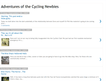 Tablet Screenshot of cyclingnewbies.blogspot.com