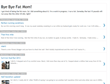 Tablet Screenshot of byebyefatmom.blogspot.com