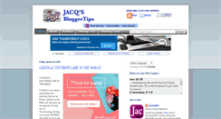 Desktop Screenshot of jacqsbloggertips.blogspot.com