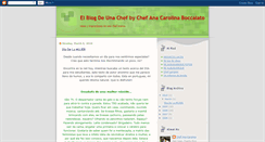 Desktop Screenshot of elblogdeunachef.blogspot.com