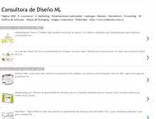 Tablet Screenshot of mldisenio.blogspot.com