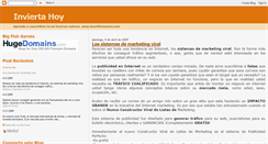 Desktop Screenshot of inviertahoy.blogspot.com