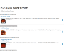 Tablet Screenshot of enchiladasaucerecipes.blogspot.com