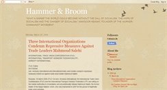 Desktop Screenshot of hammerandbroom.blogspot.com