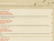 Tablet Screenshot of hammerandbroom.blogspot.com