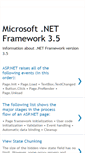 Mobile Screenshot of dotnetframework3.blogspot.com
