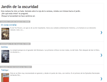 Tablet Screenshot of jardinoscuridad.blogspot.com