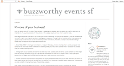 Desktop Screenshot of buzzworthysf.blogspot.com
