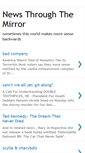 Mobile Screenshot of newsthroughthemirror.blogspot.com