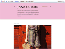 Tablet Screenshot of jazz-couture.blogspot.com