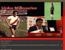 Tablet Screenshot of idolosriverplatenses.blogspot.com