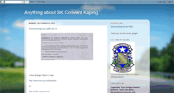 Desktop Screenshot of aboutskconventkajang.blogspot.com