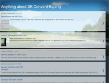 Tablet Screenshot of aboutskconventkajang.blogspot.com