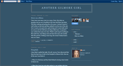 Desktop Screenshot of anothergilmoregirl.blogspot.com