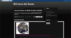 Desktop Screenshot of estudioscerrodelviento.blogspot.com