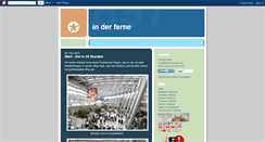 Desktop Screenshot of andreas-in-der-ferne.blogspot.com