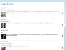 Tablet Screenshot of andreas-in-der-ferne.blogspot.com