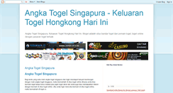 Desktop Screenshot of angkatogelsingapura.blogspot.com