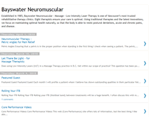 Tablet Screenshot of bayswaterneuromuscular.blogspot.com