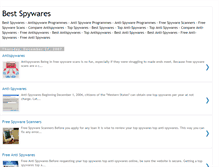 Tablet Screenshot of bestspywaresonline.blogspot.com